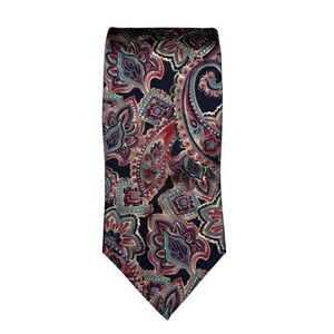 Vintage Christian Dior Monsieur 100% Silk Italian USA‎ Made Men's Necktie 1980s